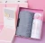 Import Pink girl heart scarf and thermos box set gift set for women from China