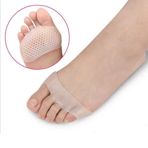 Plantar honeycomb breathable pain relief guard insole high elastic gel toe pads ball of foot cushions forefoot pad