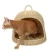Import plastic rattan cat cages  dog kennels washable small animal cages from China
