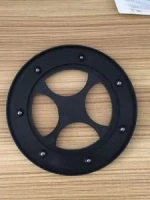 Plastic round rotating swivel turntable plate