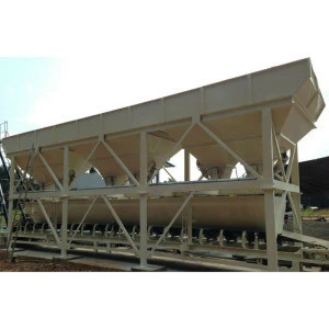 PLD2400 aggregate sand cement weighing storage hoppers