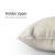 Import Polyester Cotton Linen blank custom pillow case from China