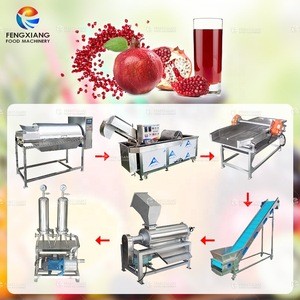 Pomegranate Passionfruit Fruit Juice Extractor Production Making Extraction Line