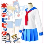 POP Team Epic Cosplay Costumes Anime Woman School Uniform Wholesale