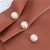 Import Popular elegant wholesale women fashion elastic pearl decor wide soft PU belt from China