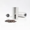 Popular high quality stainless steel manual coffee grinder with ceramic burr