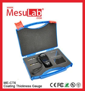 Portable coating thickness gauge for industry