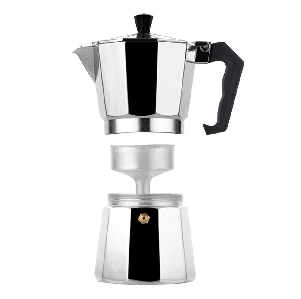 Portable Italian Expresso Stovetop Coffee Pot  Mocha/Moka Coffee Maker