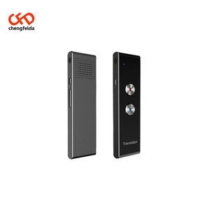 Portable Smart Voice Translator Two-Way Real Time Multi-Language Translation For Learning Travelling Business Meeting