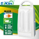 portable solar smd led tube rechargeable lantern emergency light with fm radio