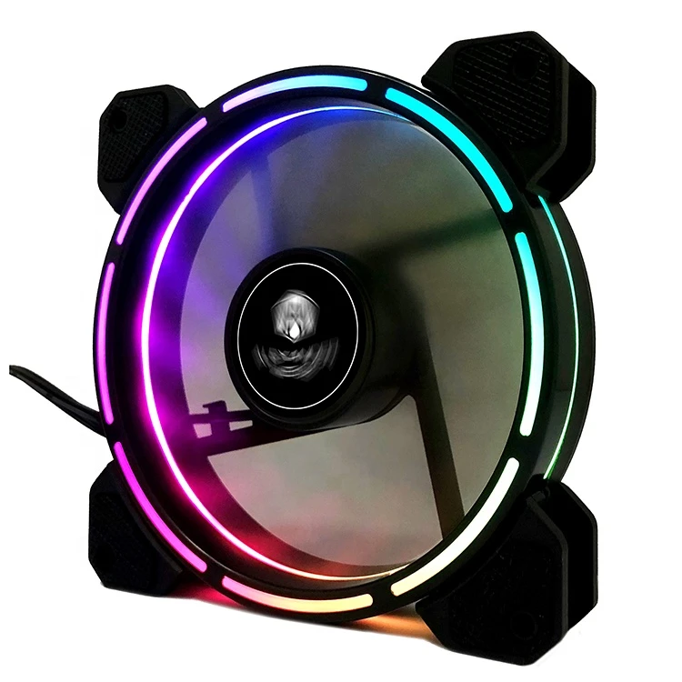 Powerful 120mm computer cooling Flow RGB  fan