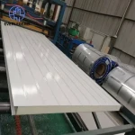 Prefab House Wall Panel Soundproof Prefabricated PU/PUR Sandwich Panel for Partition Wall