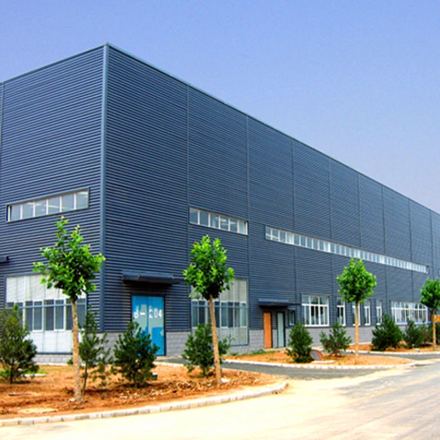Prefab Light Steel Structure Framed Industrial Storage Buildings