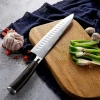 Premium 8inch chef 67 Layers professional Japanese imported AUS-10 Damascus steel Pakka wooden handle kitchen knife