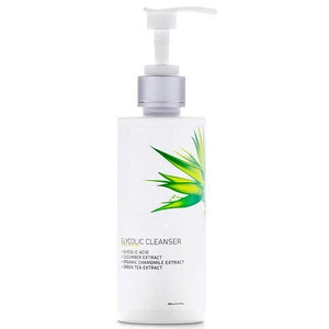 Private Label Organic Green Tea Glycolic Acid Facial Cleanser