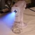 Import Professional Blue LED light Alcohol Sterilizer Mist Spray Gun Electric Hair Nano Spray Gun from China