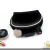 Import Professional Cosmetic Pouch Black Nylon Cosmetic Makeup Bag Case from China