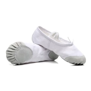 Professional Full Sole Elastic String Dance Slippers Ballet Shoes Children Cute Canvas Ballet dance shoes