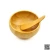 Professional makeup bamboo mask bowl with tool/plastic mask bowl