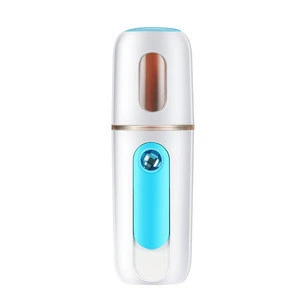 Professional Skin Beauty Care Electric Portable Rechargeable Handheld Nano Mist Spray Mini Facial Steamer