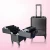 Import Professional travel train case aluminium makeup case on wheels makeup suitcase from China