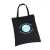 Import Promotional Vivid Heat Transfer Printing Reusable Canvas Black Tote Bag from China
