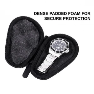 Protective Watch Travel Case Premium Travel Watch Case with Rugged Hard Shell