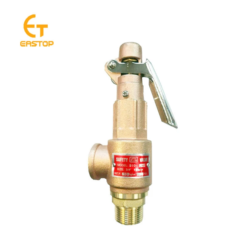 PTFE/Viton/EPDM Soft Sealing Bronze/Brass Safety Valve pressure control valve
