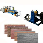 PU Continuous exterior interior decorative wall panel wall board making machine