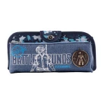 PUBG style pencil case student stationery supplier zipper pencil pouch buckle detachable pencil bag