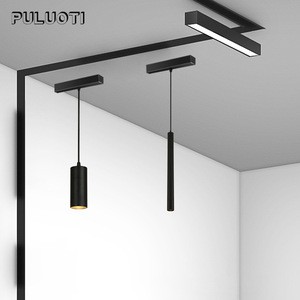 Puluoti New design magnetic segmented luxury hanging 3w 7w 10w living room nordic modern led pendant light