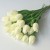 pure handwork real touch artificial flower tulip for home decor