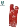 Best Grade PVC Coated Gloves Works Against Water-Based Chemicals