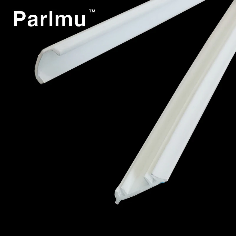 Pvc plastic half moon cable channel wire duct white cable trunking