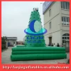 PVC tarpaulin inflatable exciting climbing wall for fun