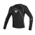 Import quality polyester printed guard custom logo design your own rash guard from China