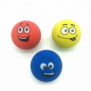 R604 High Quality Custom Design Eco-friendly Kids Toy Rubber Ball