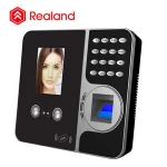 Realand F491 fingerprint time attendance wifi facial recognition time attendance system