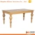 Import reclaimed teak wood restaurant oval solid wood dining table design from China