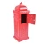 Import red free standing die cast aluminum mailbox post box letter box mail box letterboxes from China