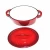 Import red to dark red cast iron casserole ennamel lid from China