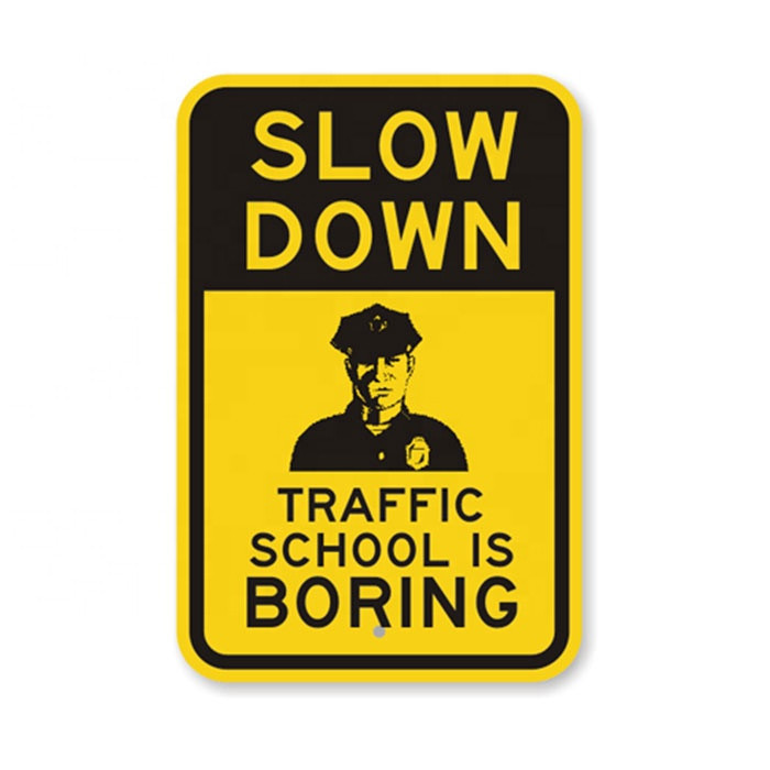 Buy Reflective Safety Sign Board Custom Warning Safety Traffic Road ...