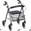 Rehabilitation Therapy Supplies lightweight disable rollator with hand brake
