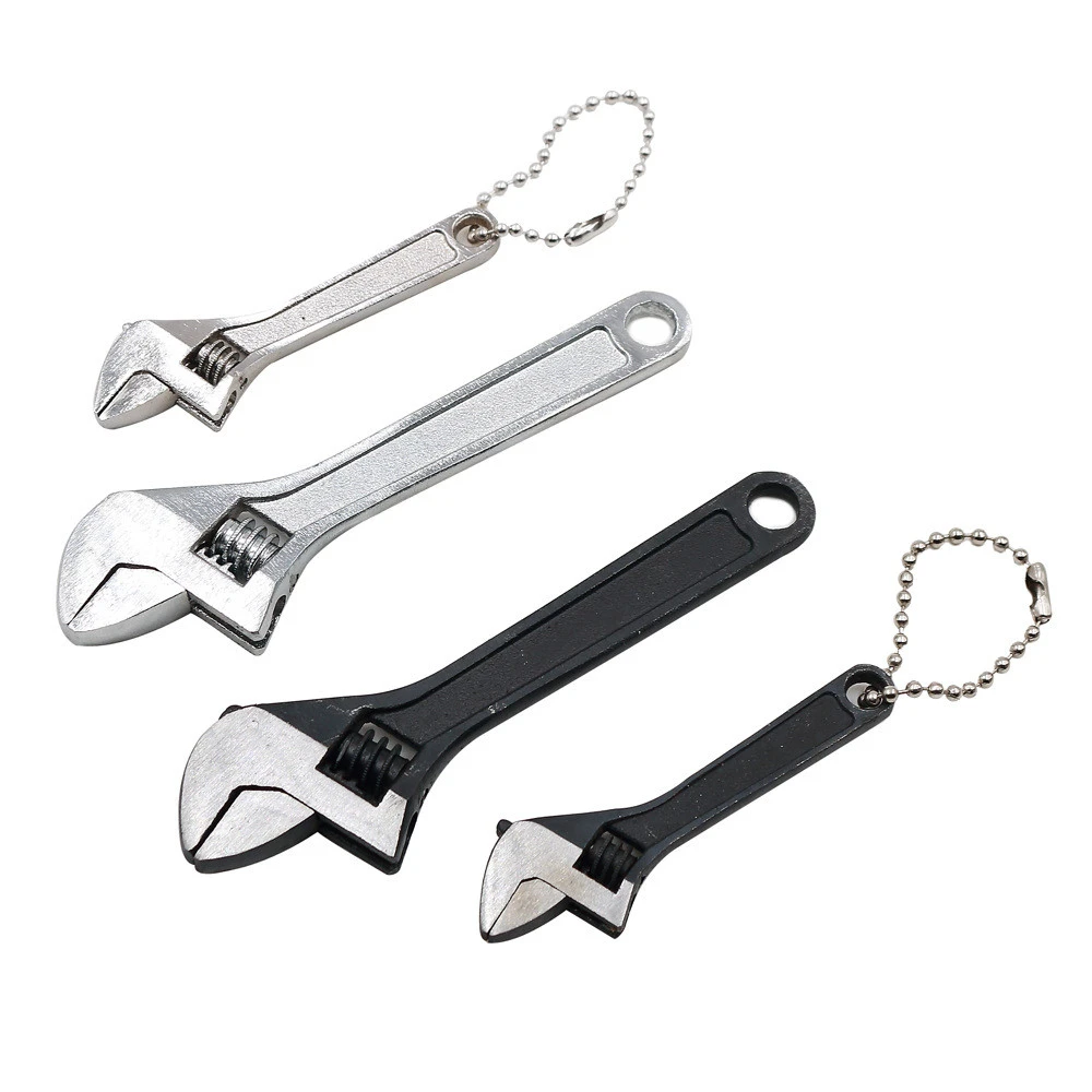Repair Tools Spanner keychain portable 6.5cm adjustable mini wrench