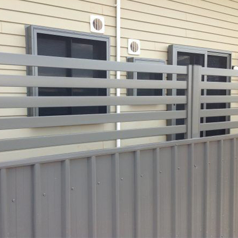 Residential Privacy Gate Fence Aluminum Fence