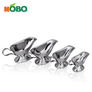 Restaurant Beef Usage Stainless Steel Personalized Gravy Boat