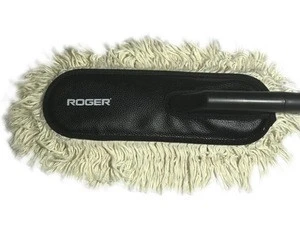 ROGER Super Soft Microfiber Car Dash Duster Brush for Car Body, Glass, Roof Cleaning
