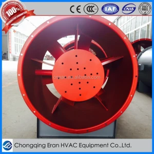 Roof mounted axial industrial exhaust pipe blower