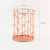 Import Rose Gold Metal Pen Holder Box Case Organizer Home Desk Stationery Decor from China