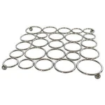 Round shape metal kitchen cooking trivet heat pan pad hot bowl mat